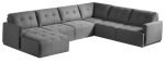 HD1800 - Leggo - sectional sofa LHS-Grey.Husky Designer Furniture-3